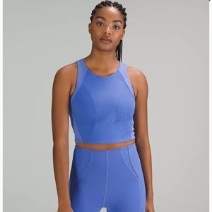 Lululemon Mesh Paneled Training Shelf Tank Top